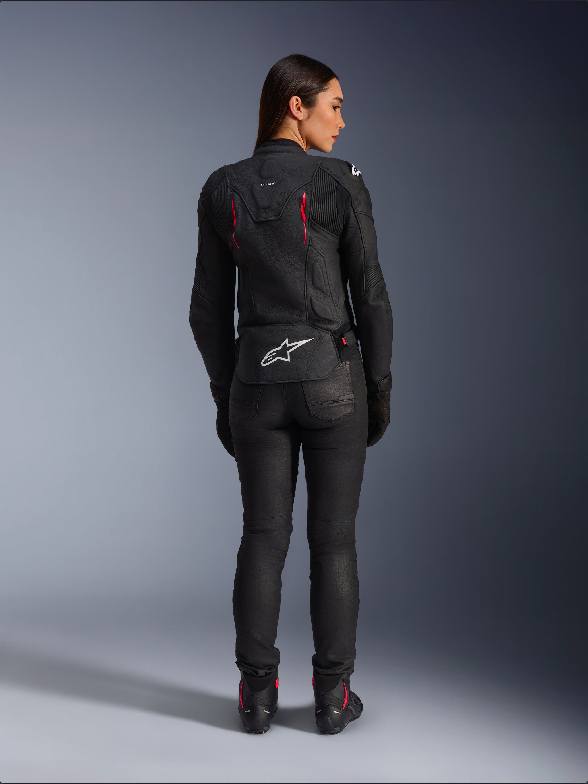 Chaqueta De Cuero Stella Dusk Para Mujer