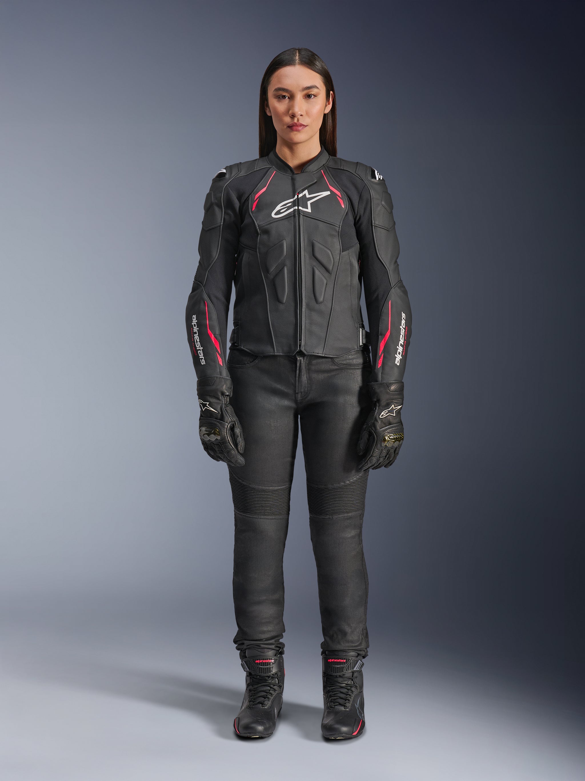 Chaqueta De Cuero Stella Dusk Para Mujer