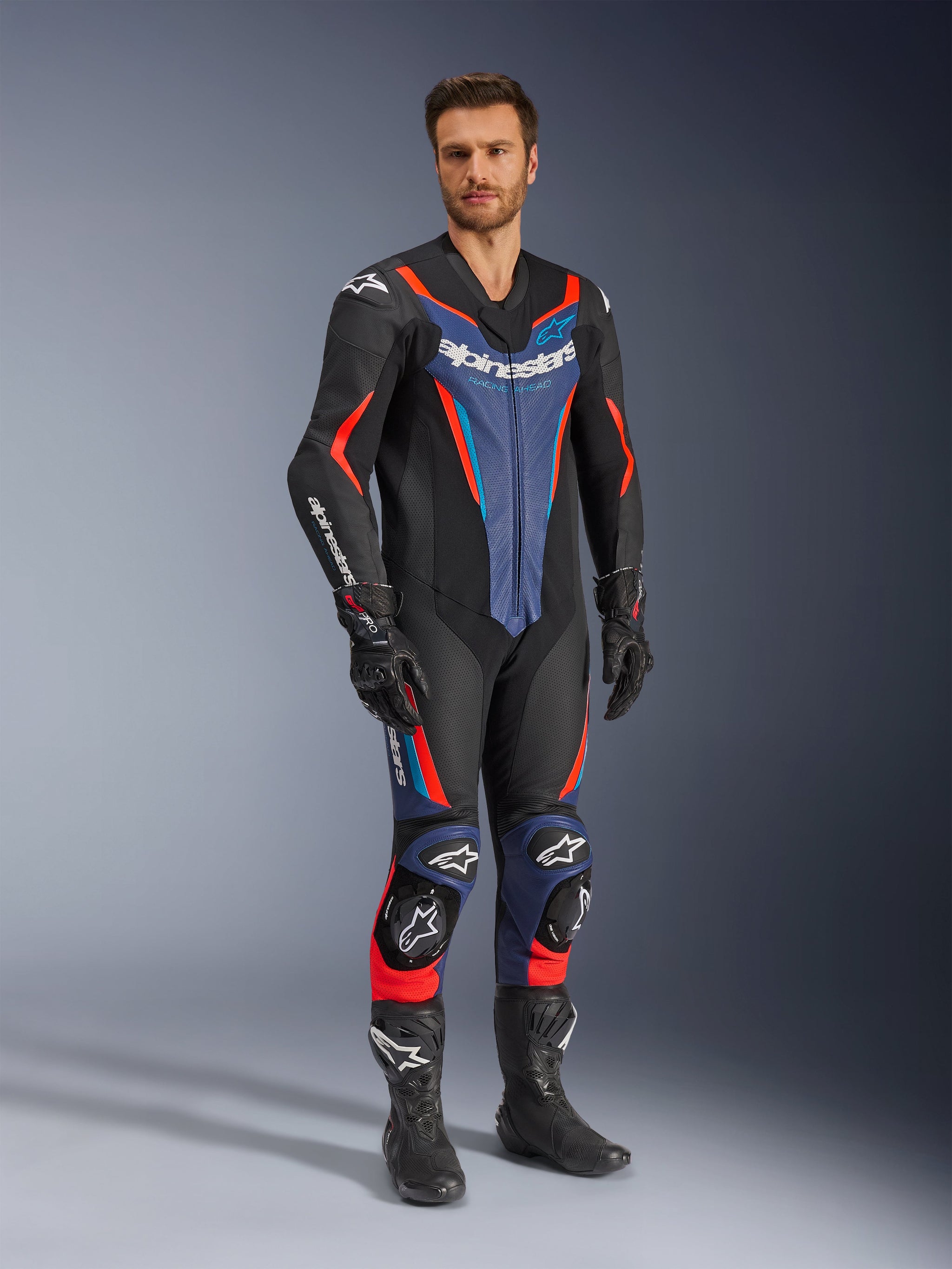 Traje De Cuero GP Force V2 1 Pieza