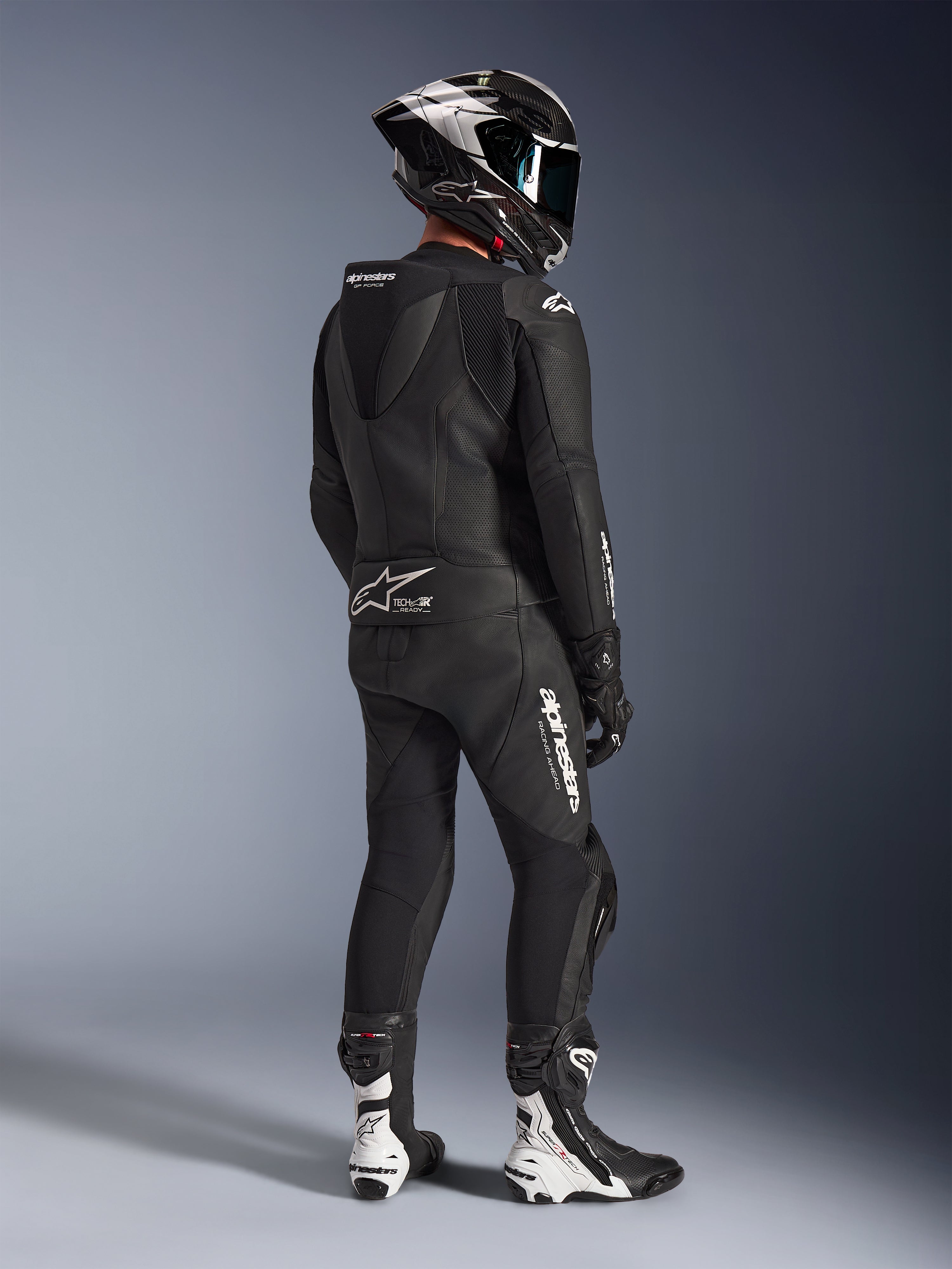 GP Force V2 2Piece - Green Motorcycle Monos | Alpinestars®