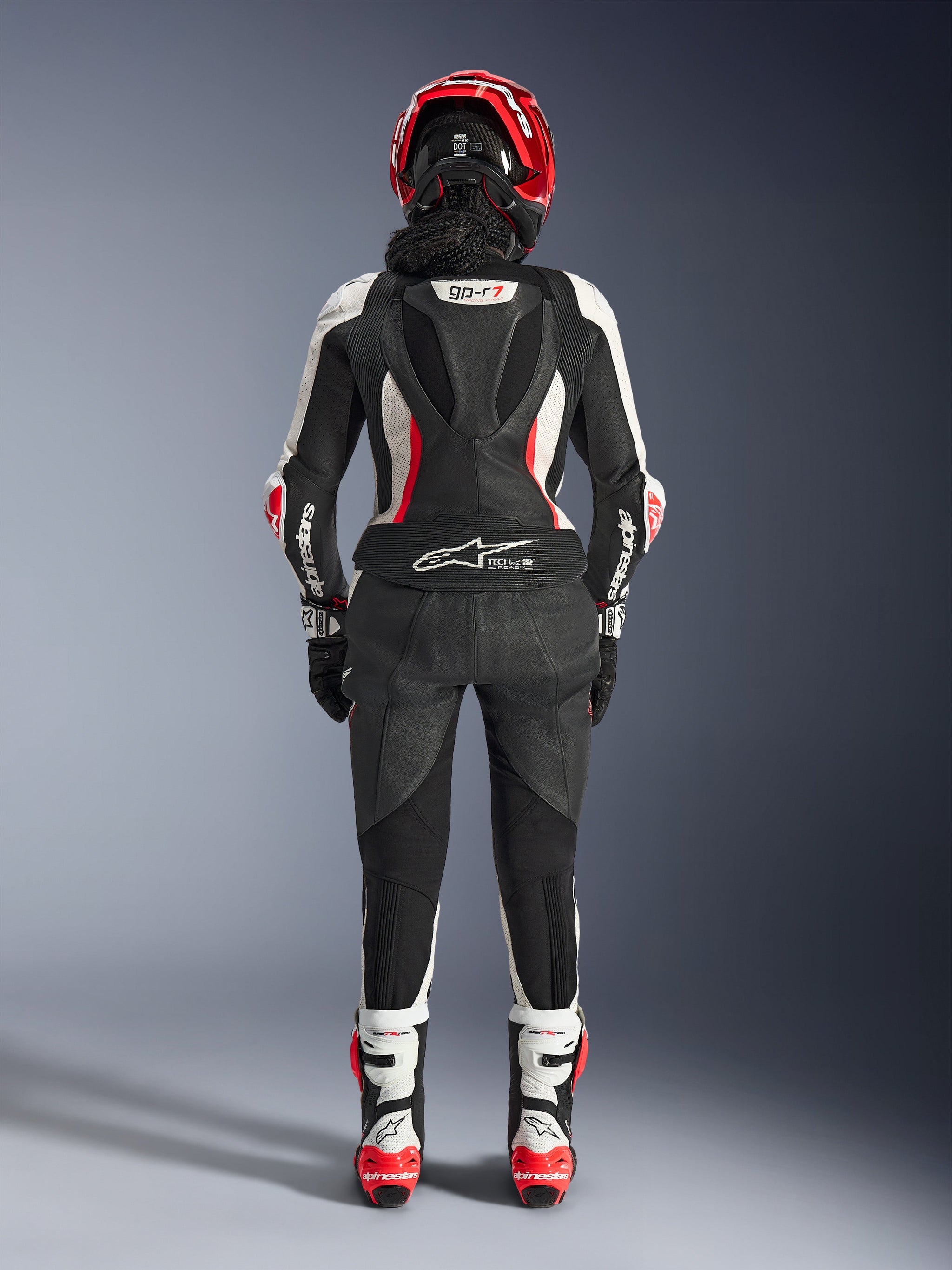 Traje De Cuero Stella GP-R7 Para Mujer 2 Piezas