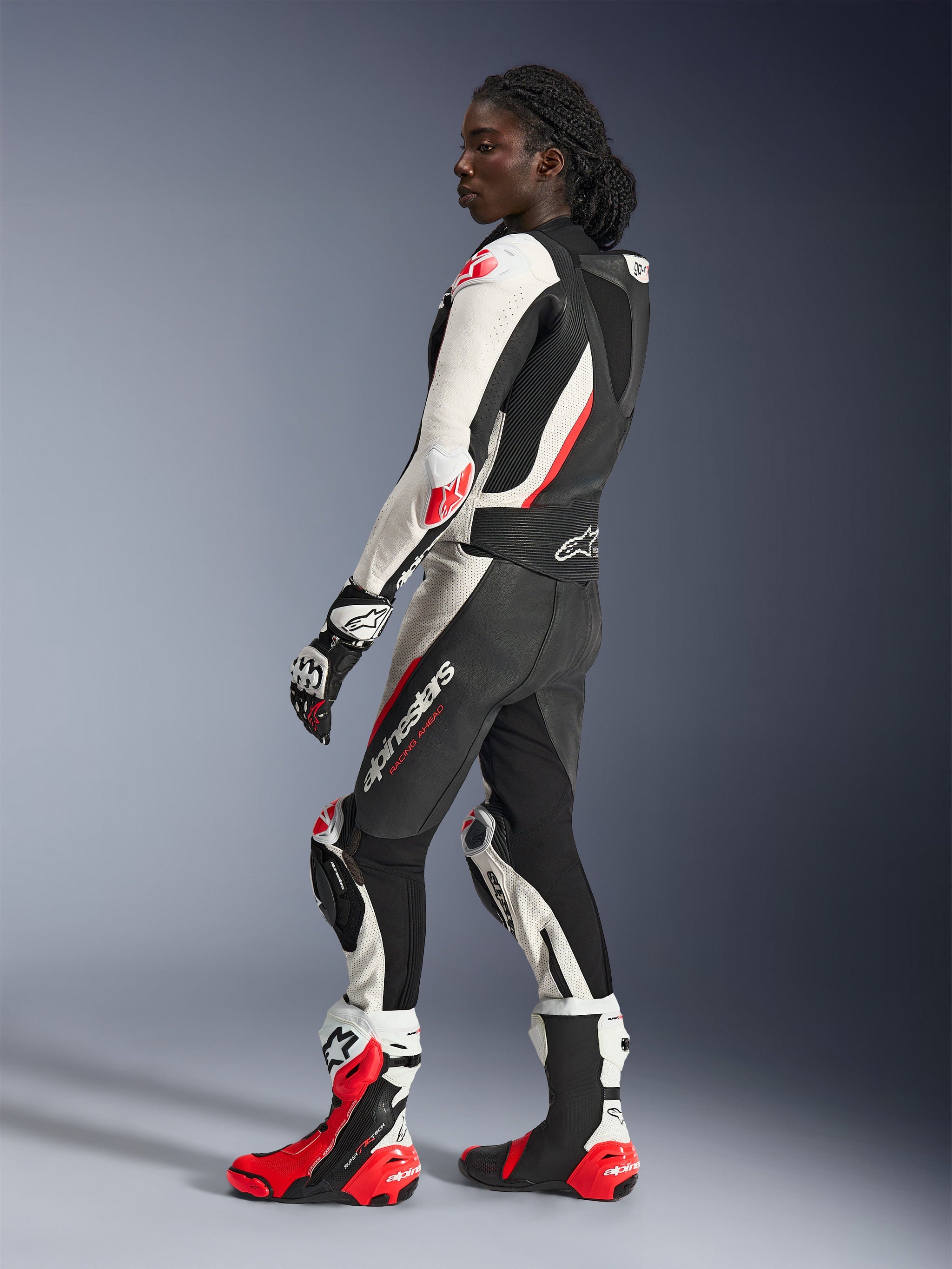 Woman Stella GP-R7 Leather Suit - 2Piece