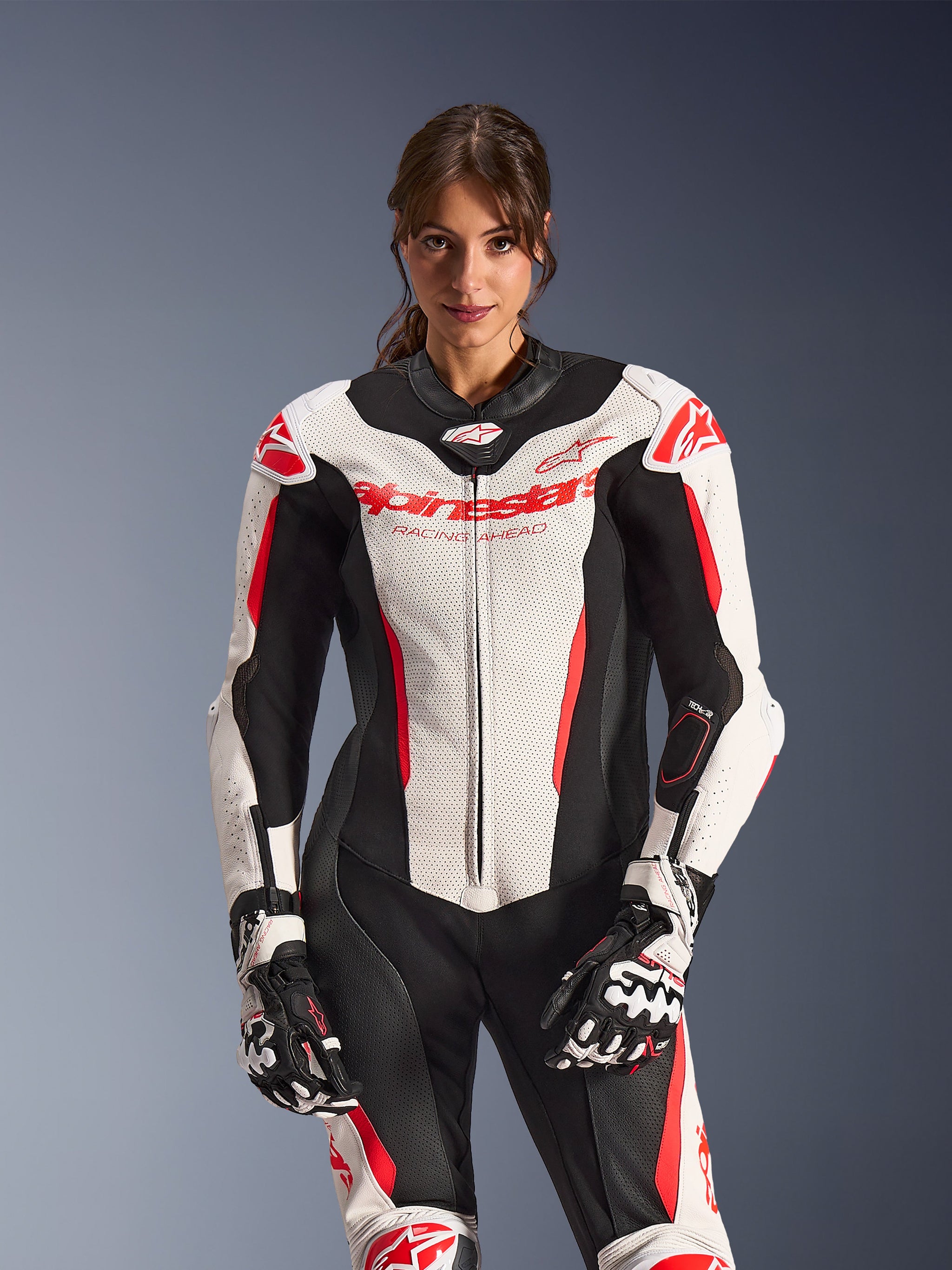 Traje De Cuero Stella GP-R7 Para Mujer 1 Pieza