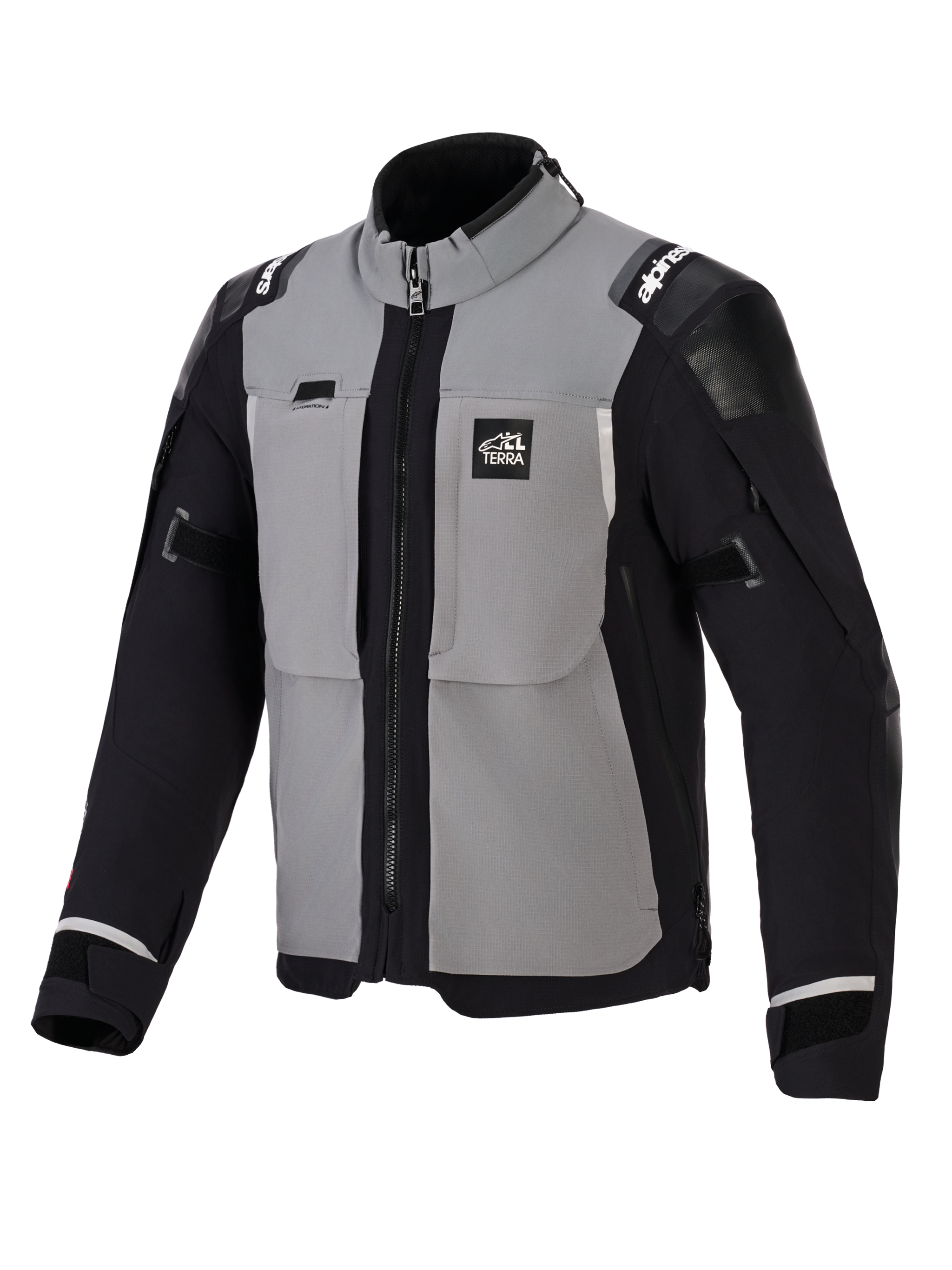 Andes Pro Drystar® XF - Gray Motorcycle Chaqueta | Alpinestars®