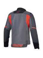 Alpinestars ST-2 Air, chaqueta de moto touring, gris y roja, paneles de malla, certificación CE y Tech-Air® ready.