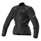 Alpinestars Stella Andes Air Drystar Jacket, Women's Motorcycle Touring Jacket, Black, CE Certified textile jacket with extensive mesh ventilation and Tech-Air compatibility