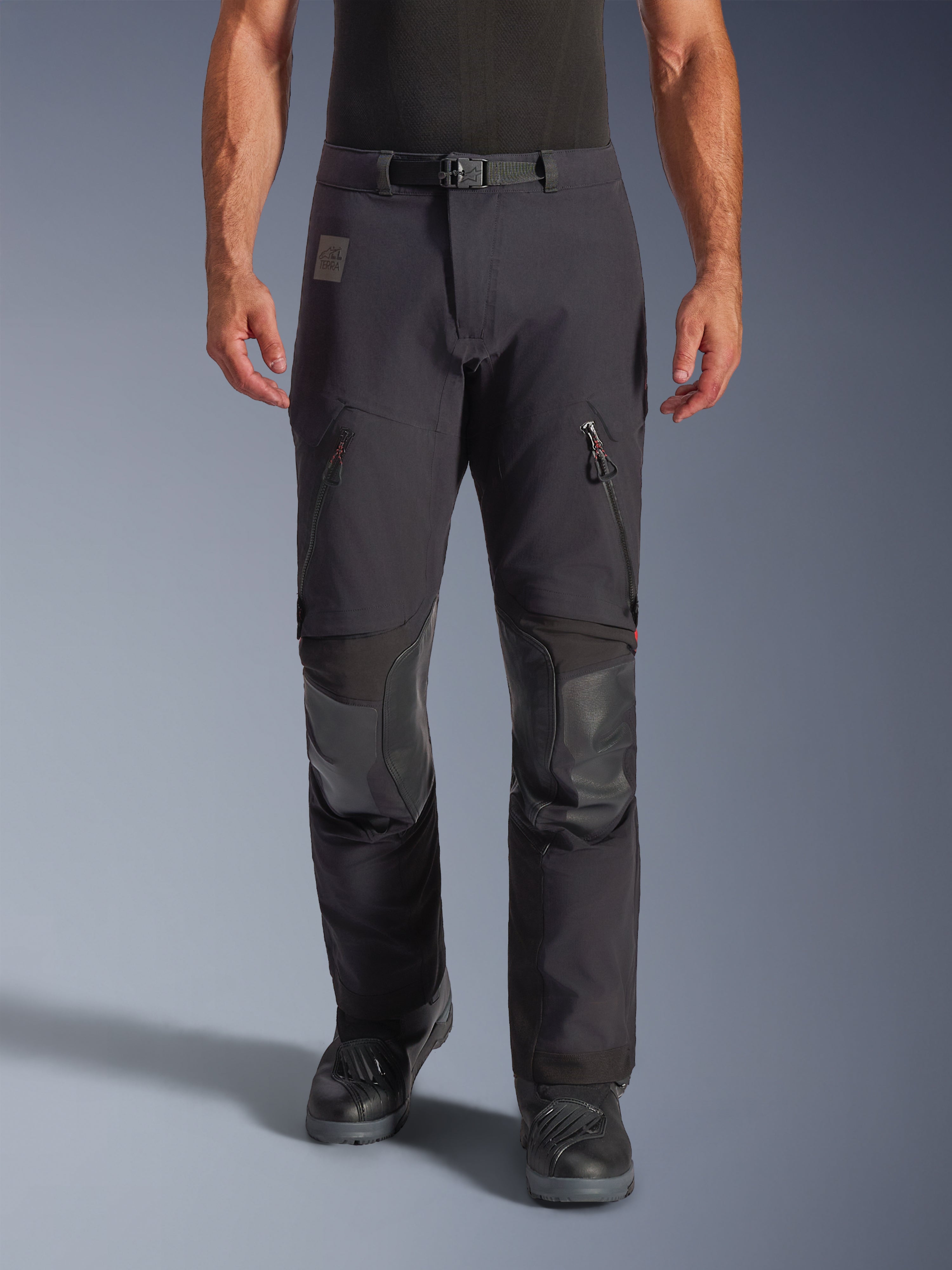 Halo Pro Drystar® XF - Black Motorcycle Pants | Alpinestars®