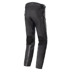 Pantalones Alpinestars AMT-10 Drystar® XF, para moto touring de aventura, hombre, negros, impermeables con zonas RIDEKNIT®