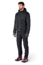 Alpinestars Morush Waterproof Parka, Black, Urban Motorcycle Jacket, minimalist streetwear-inspired design featuring a stormproof hood and waterproof laminated fabric, ergonomic fit for city commuting