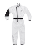 Alpinestars Traje de lluvia de karting AND Traje de lluvia de karting juvenil, traje impermeable y transparente para karting con detalles negros y codo reforzado