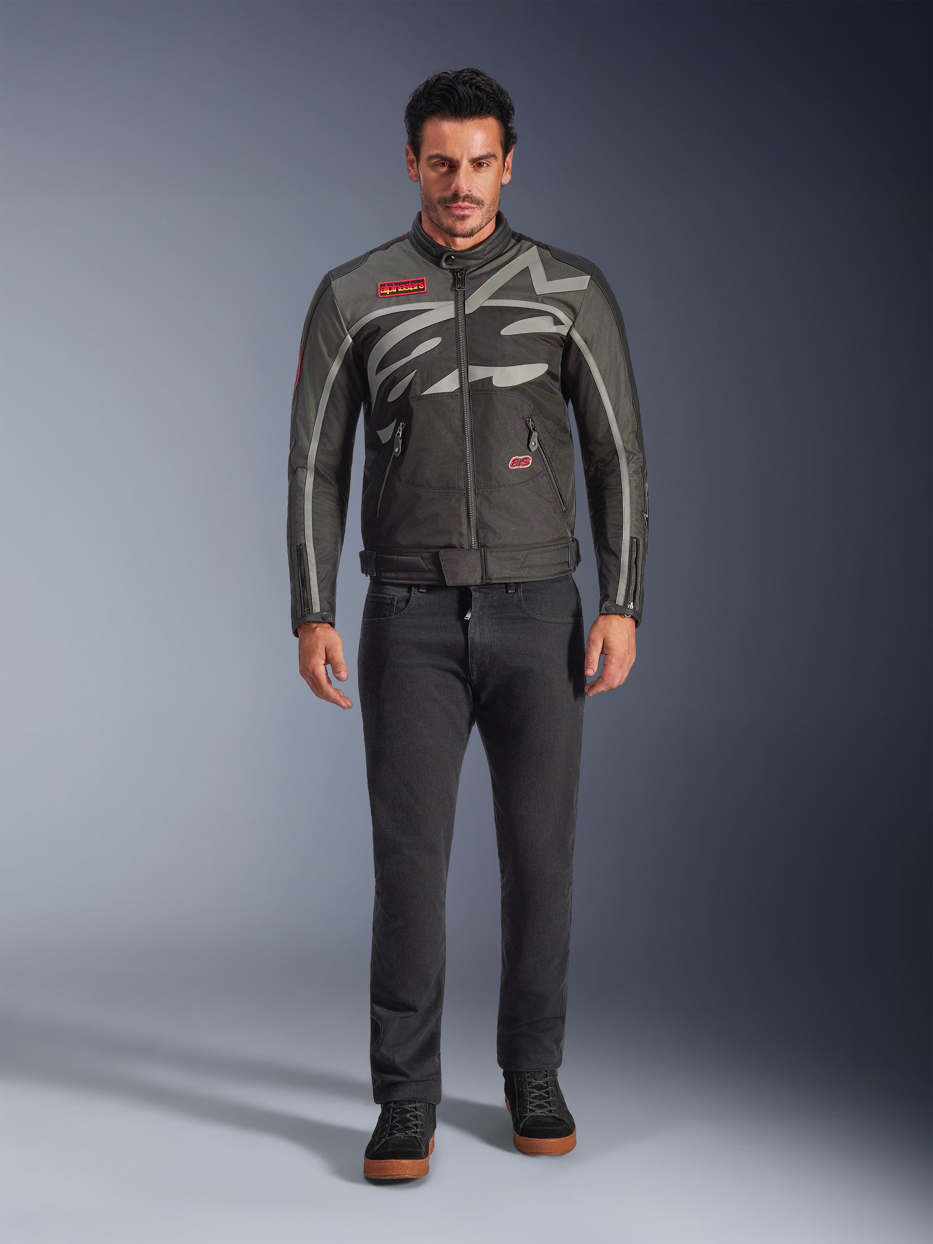 Axton - Black Motorcycle Jacket | Alpinestars®