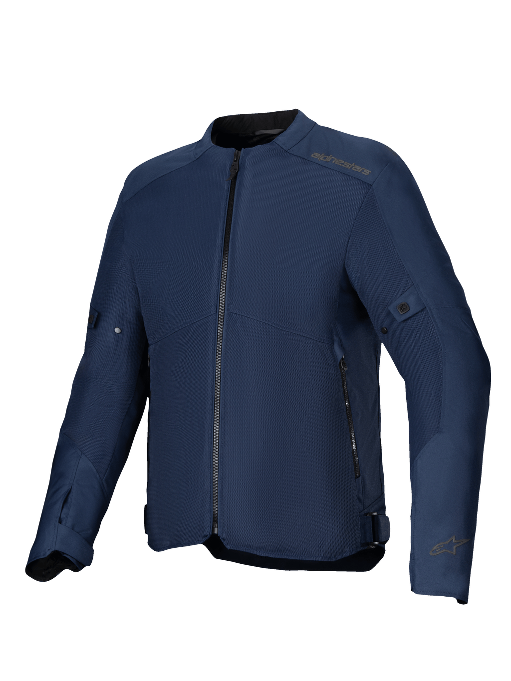 Alpinestars C-1 Air, chaqueta de moto urbana textil, azul, paneles de malla técnica ventilada y certificación CE
