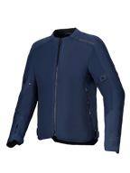 Alpinestars C-1 Air, chaqueta de moto urbana textil, azul, paneles de malla técnica ventilada y certificación CE
