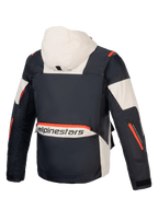 Alpinestars Mogress Air, chaqueta de moto urbana para hombre, negra, almendra y naranja, ripstop, con certificación CE