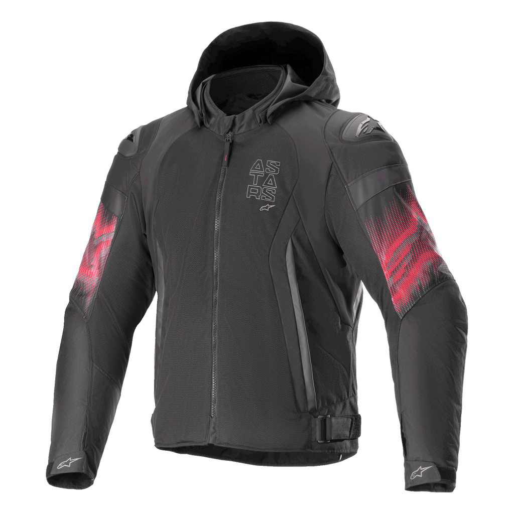 バイクウェア・装備 Alpinestars ZACA Waterproof jacket Zaca Waterproof Jacket - BLACK RACING/SPORT Textile Jackets