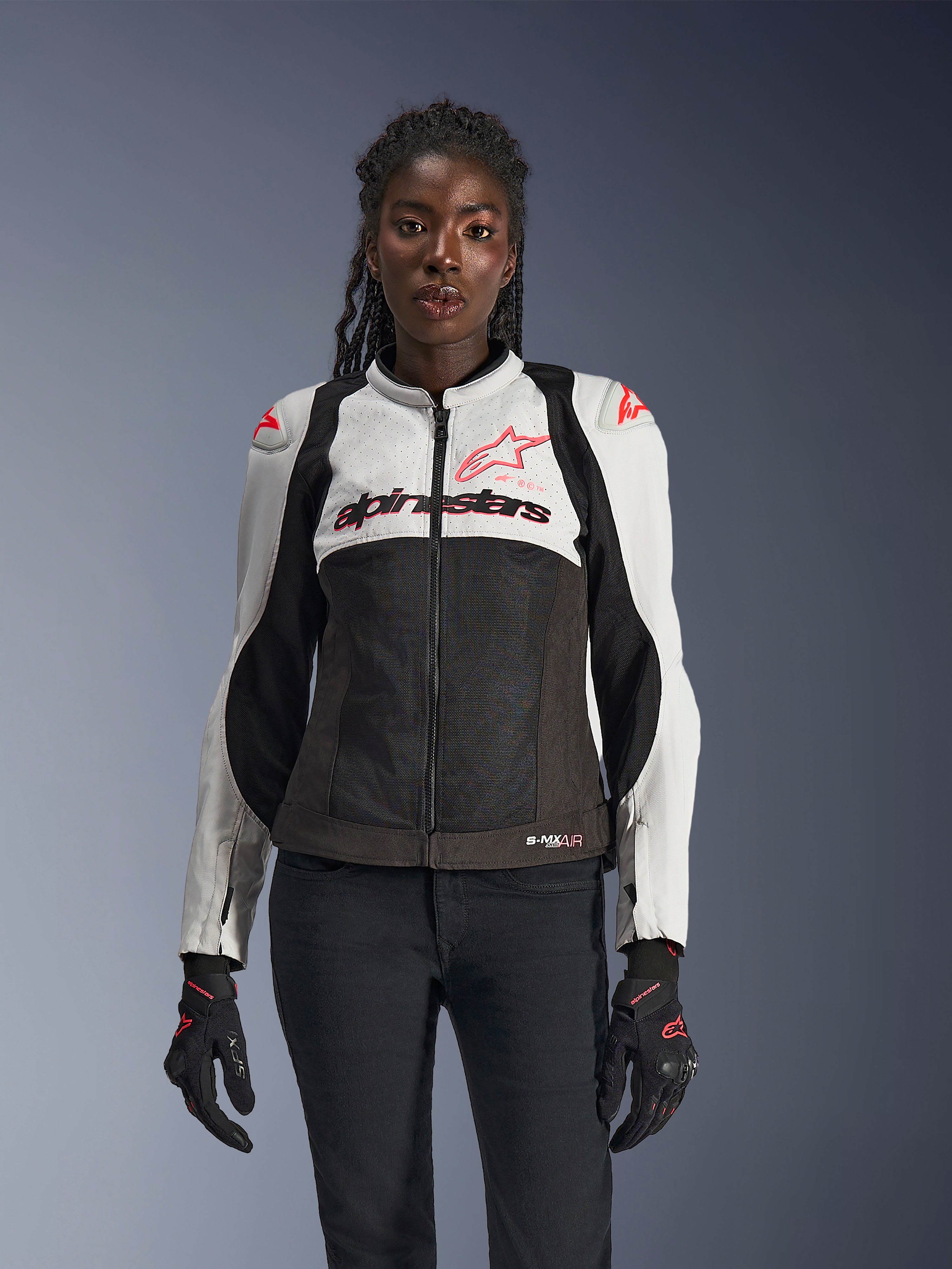Stella SMX Air Jacket Woman - Motorcycle Textile Jacket | Alpinestars®