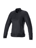 Alpinestars Eloise V2 Women's Air Jacket, Black, breathable mesh motorcycle jacket for urban road riding, Tech-Air ready.