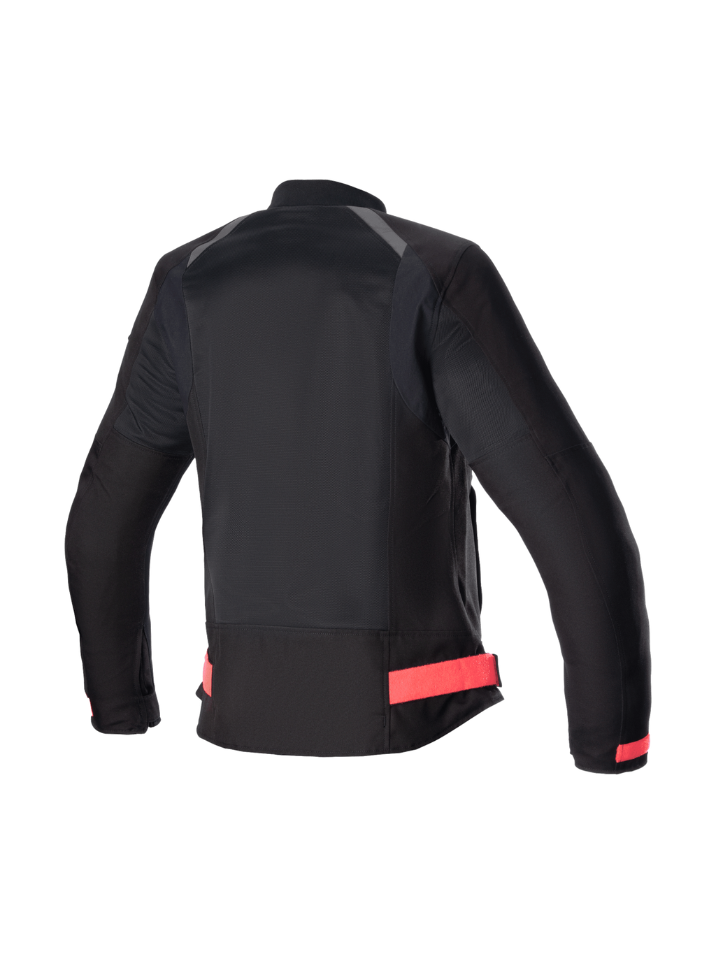 Chaqueta Alpinestars Eloise V2 Air, chaqueta de moto para mujer, negra y rosa, vista trasera de textil ventilado