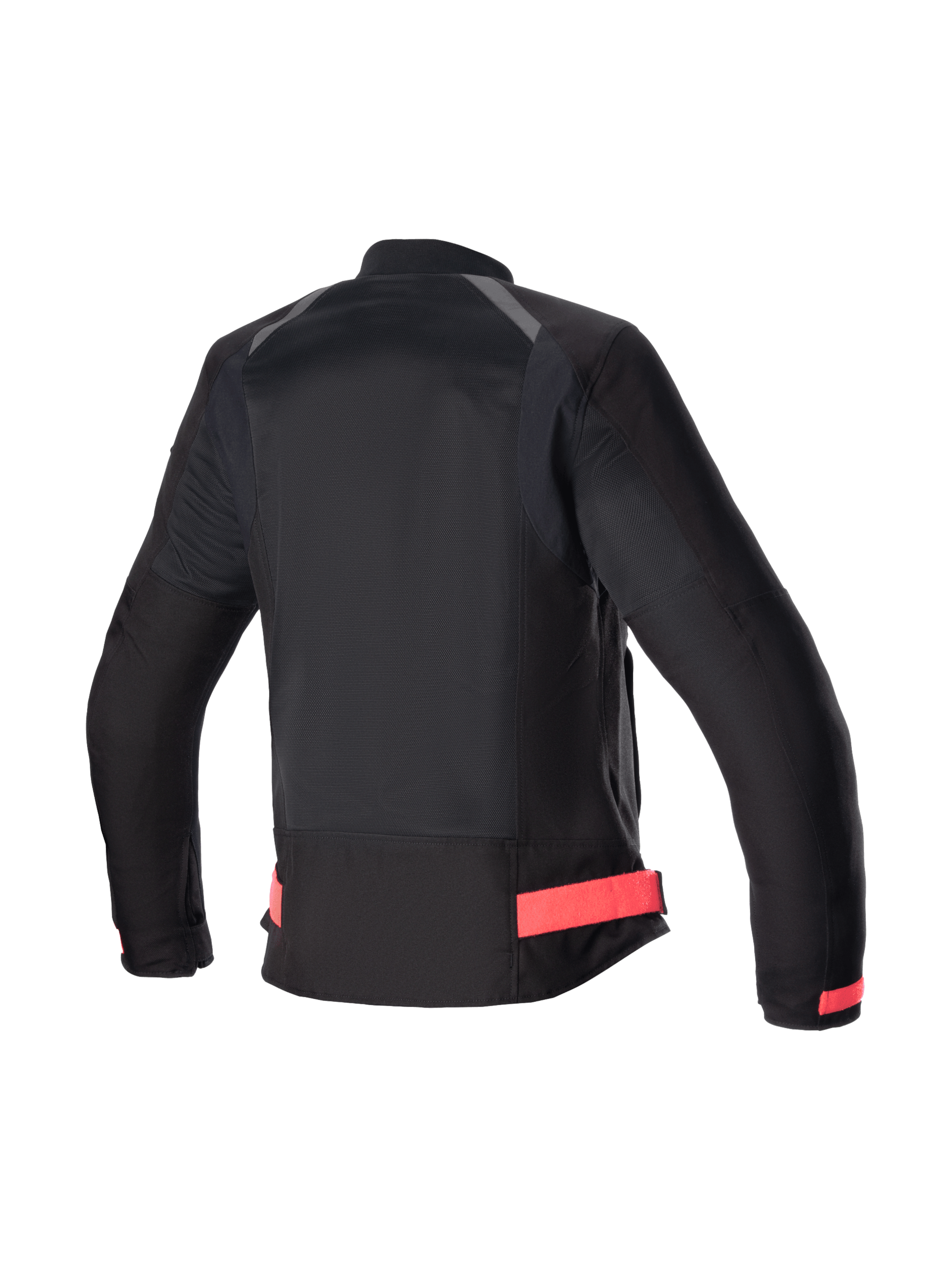 Chaqueta Alpinestars Eloise V2 Air, chaqueta de moto para mujer, negra y rosa, vista trasera de textil ventilado