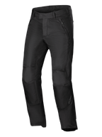 Alpinestars Pantalones C-1 Air, pantalones de moto urbanos de tela, negros, con certificación CE Clase A y paneles de malla transpirables