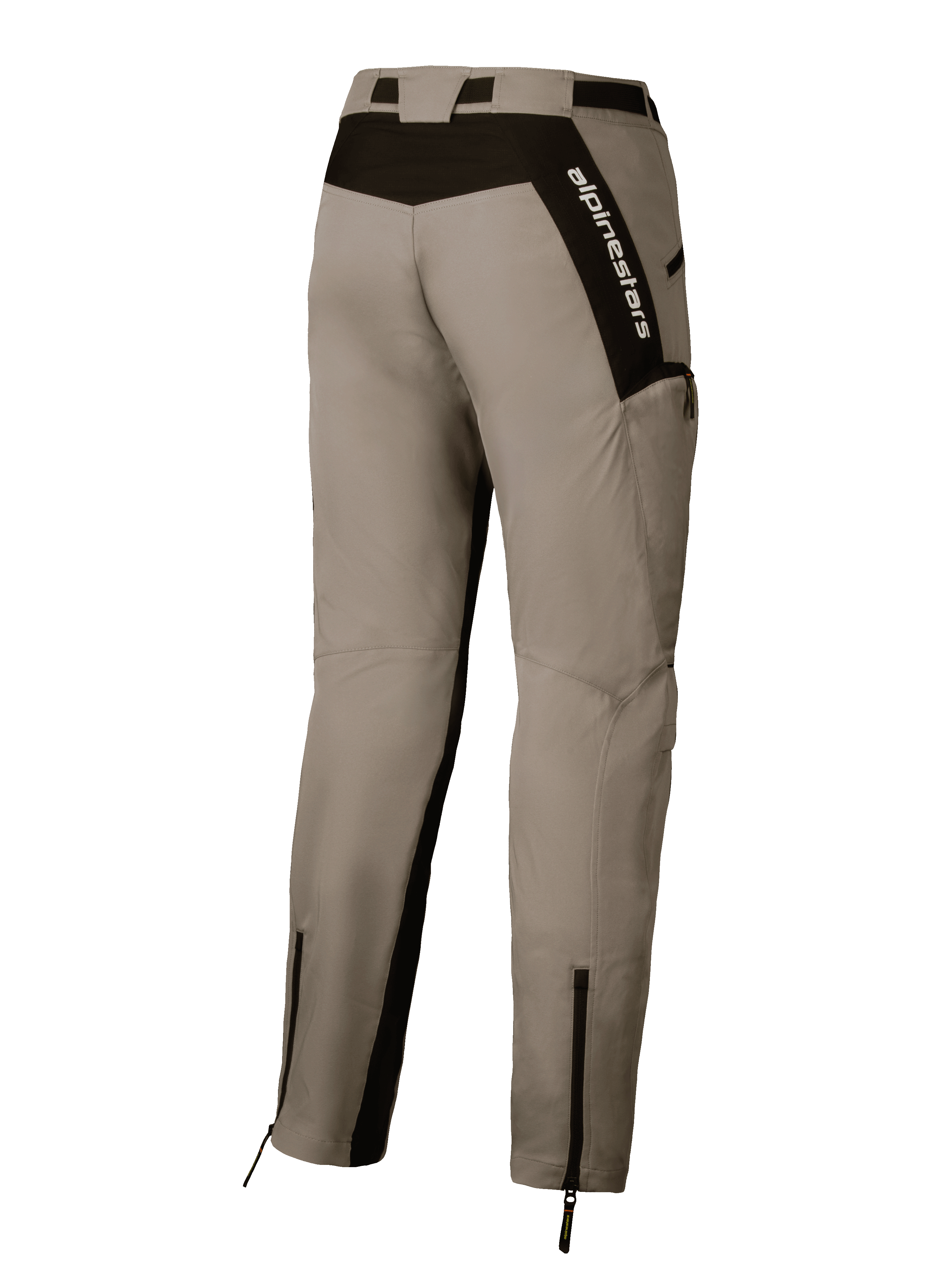 Alpinestars Pantalones Acteon, pantalones de moto urbanos para hombre, color arena y negro, sarga de polialgodón elástica con certificación CE Clase A