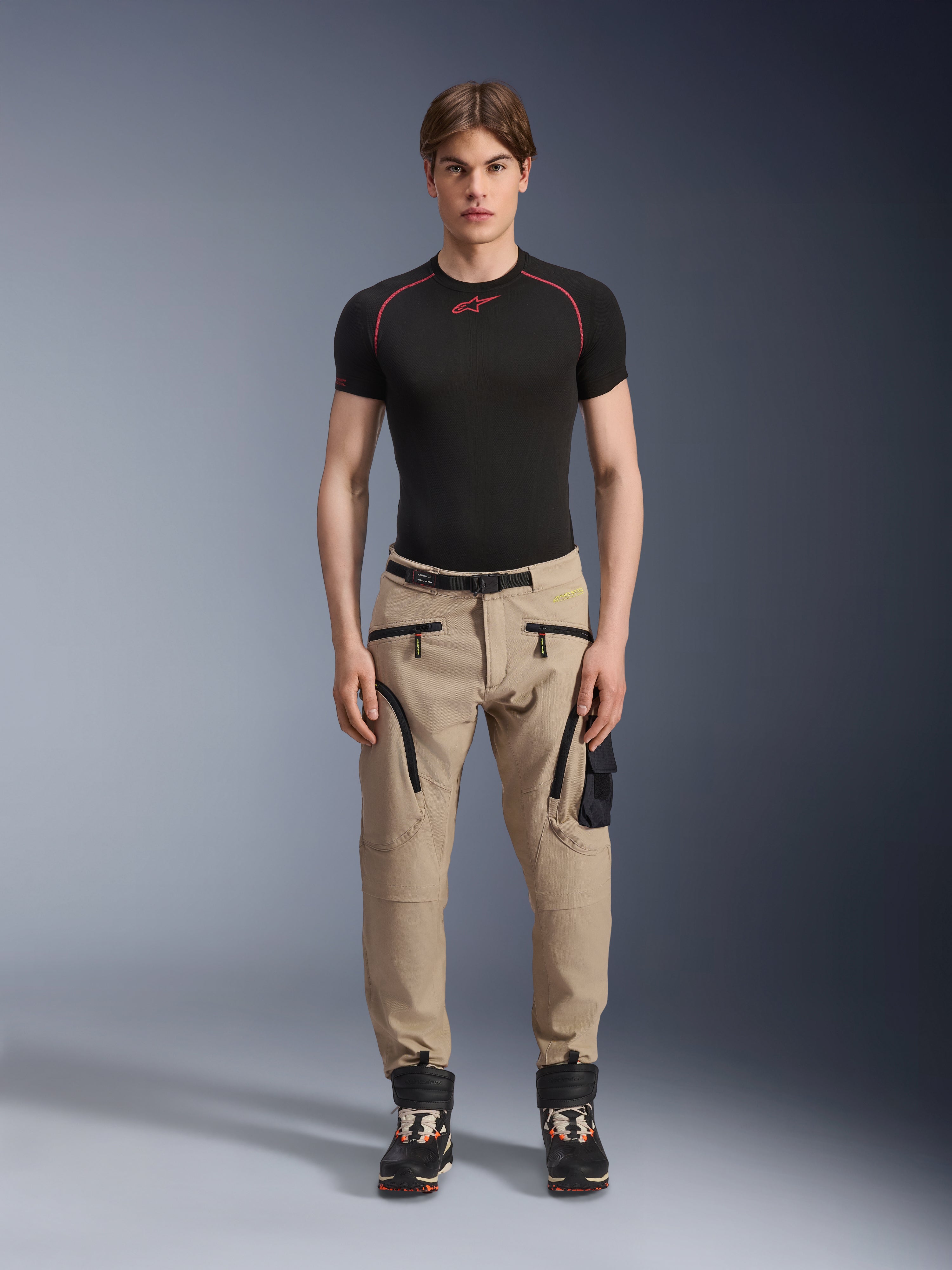 Acteon Pants - Beige Motorcycle Textile Pants | Alpinestars®