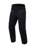 Pantalones Alpinestars Flex-AST Canvas Cortos, pantalones de moto urbanos, color negro, con bolsillos delanteros con cremallera de doble acceso, confección en lona inspirada en ropa de trabajo y paneles de las rodillas preformados, diseño utilitario limpio para protección y confort al conducir