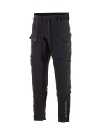 Alpinestars Juggernaut Waterproof Pants, Black men's urban motorcycle softshell pants with integrated knee protection.