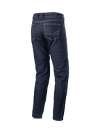 Alpinestars Sektor Regular Fit Denim, pantalones de moto urbanos, negros, con refuerzo aramídico y costuras triples resistentes.