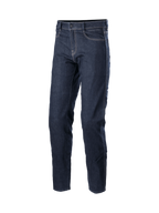 Alpinestars Sektor Regular Fit Denim, pantalones de moto para hombre, azul oscuro, certificación CE y triple costura lateral