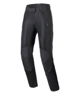 Alpinestars Stella C-1 Air Pants, pantalones de moto urbanos para mujer, negros, con amplios paneles de ventilación de malla en la parte delantera, construcción de polifabric duradero y diseño ergonómico de rodilla con protección integrada