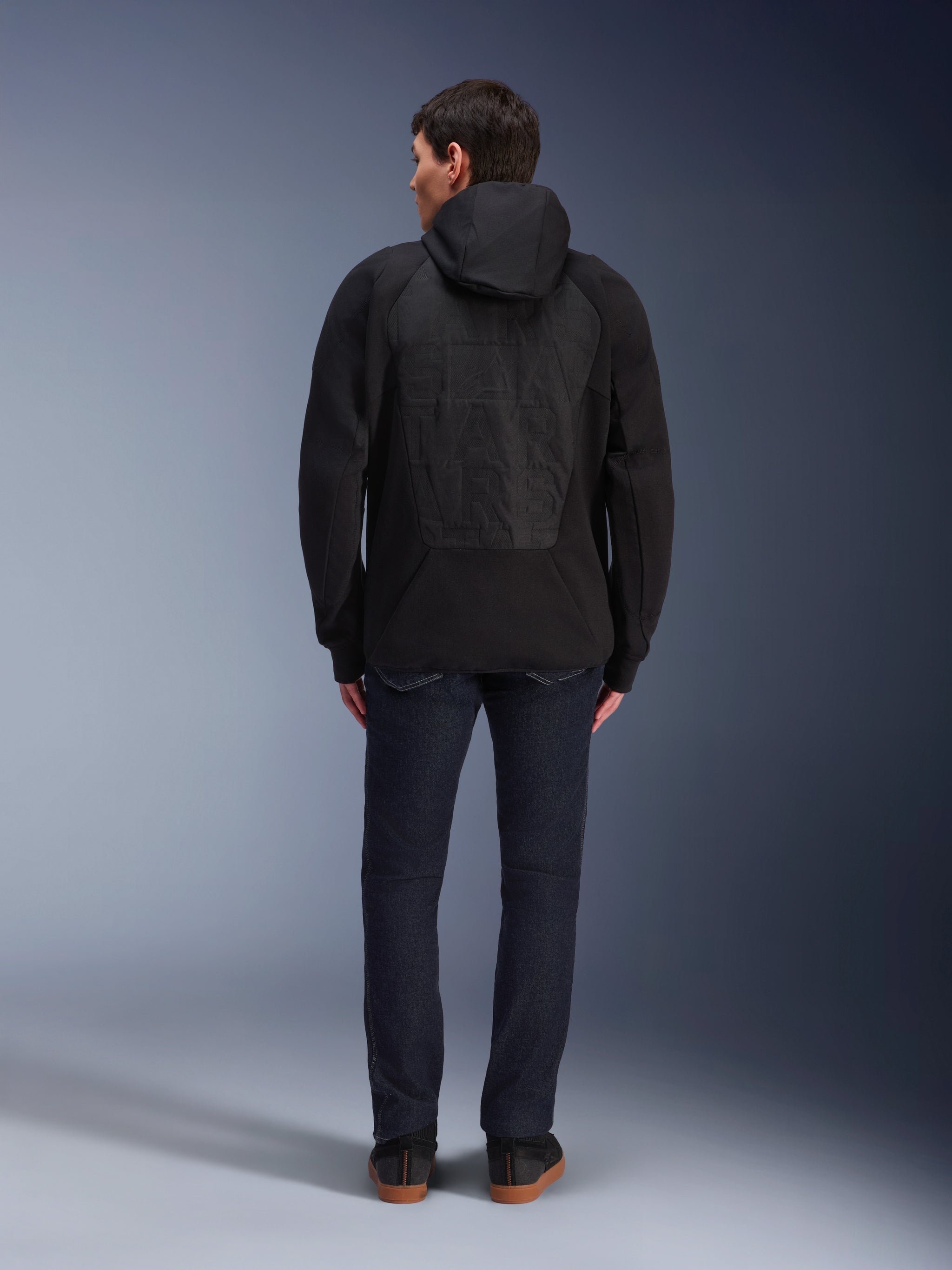 Chaqueta Hybrid Con Capucha Mo.St.Eq