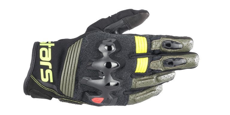 Halo Leather Guantes