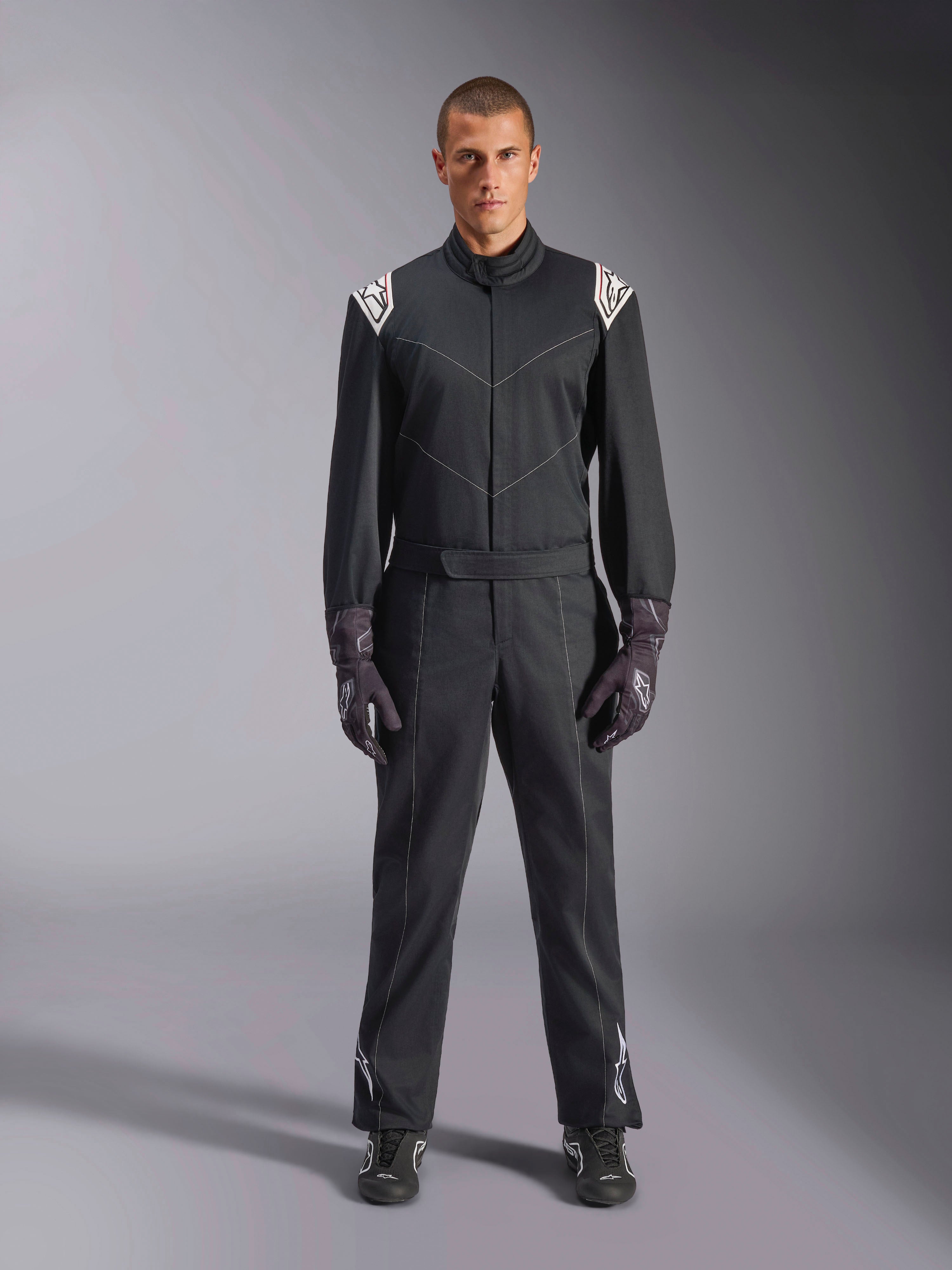 Kart Indoor V2 - Black Karting Suit | Alpinestars®