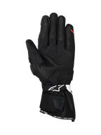 Alpinestars SP-3, guantes de moto para carreras de hombre, palma de cuero negro con detalles blancos y rojos, punta táctil.