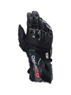Alpinestars GP Pro R4, guantes de carreras negros para hombre, caña larga, protección DFS, cuero de canguro y certificación CE.