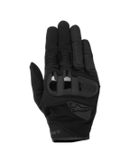 Guantes Alpinestars Chrome V2, guantes para moto, color negro Asphalt, con protección de nudillos de TPU suave 3D, paneles de ventilación de malla elástica e inserciones de acordeón en los dedos, diseño urbano de puño corto