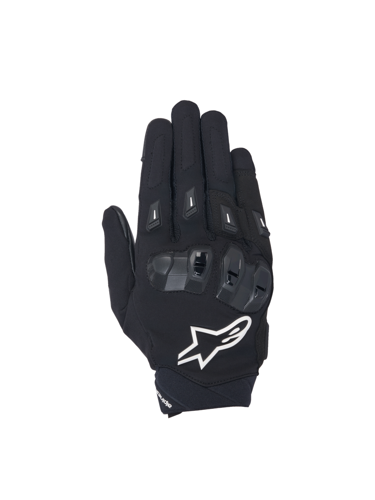 Alpinestars Guantes SP X 3, guantes de moto para carreras de hombre, negros y blancos, con protección TPU y malla.
