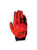 Alpinestars Guantes SP X 3, guantes de moto para hombre, rojos y negros, con protección de nudillos en TPU y diseño deportivo ventilado.