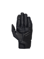 Alpinestars Celer V3, guantes de moto para hombre, negros, piel de cabra, palma reforzada e índice táctil, certificación CE
