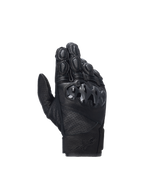Alpinestars Celer V3, guantes de moto para hombre, negros, cuero de cabra con protector de nudillos de PU y certificación CE