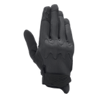 Alpinestars Stated Air Gloves, guantes de moto, negro negro, con dorso de malla de airprene transpirable, protección de nudillos Nucleon integrada y estilo urbano de perfil bajo con el logotipo de Alpinestars en la correa de la muñeca