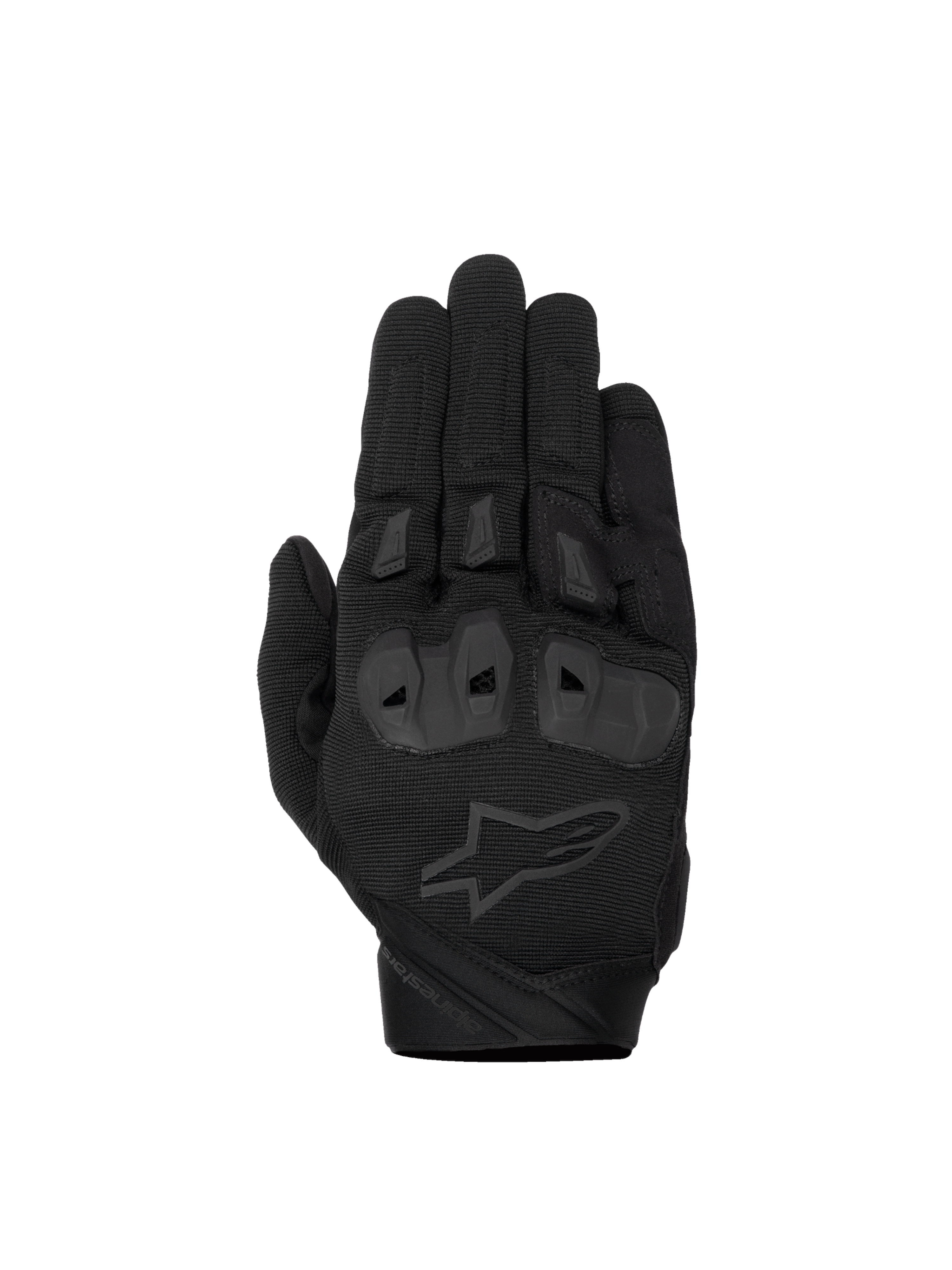 Alpinestars guantes SP X 1, guantes de moto racing para hombre, negros, con protección de nudillos TPR y textil certificado CE.