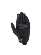 Alpinestars MM93 Losail V2, guantes de moto urbanos negros y rojo fluo con palma de gamuza sintética