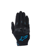 Alpinestars Stella SP X 3, guantes de moto para mujer, negro y azul blithe, con protección de nudillos TPU y malla 3D, certificación CE