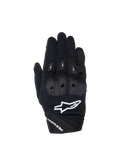 Guantes Alpinestars Stella SP X 1, de moto deportivos, para mujer, negros y blancos, con protección de nudillos TPR