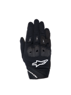 Guantes Alpinestars Stella SP X 1, de moto deportivos, para mujer, negros y blancos, con protección de nudillos TPR