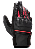 Alpinestars Stella Phenom Leather Air Glove, guante de moto para mujer, negro y rosa Diva, protector de nudillos rígido, construcción de cuero perforado, puño corto con marca Alpinestars, equipamiento de conducción de alto rendimiento deportivo