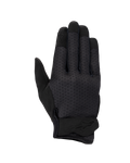 Alpinestars Stated Air Women's Gloves, guantes de moto para mujer, negros, con dorso de malla ventilada, cierre de muñeca ergonómico con logotipo en relieve y puntas de los dedos reforzadas, diseño urbano aerodinámico