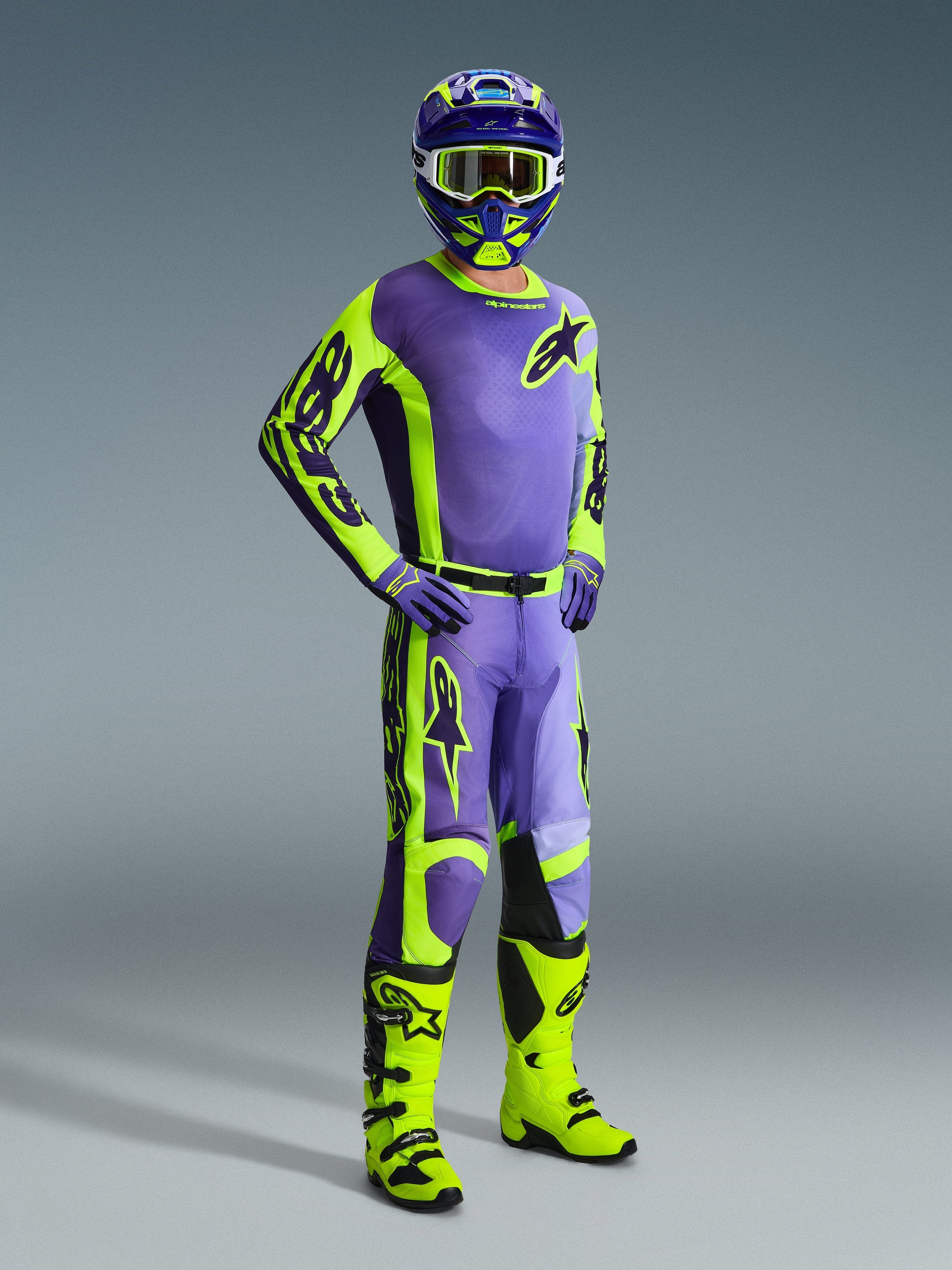 Racer Portl - Yellow MX Pants | Alpinestars®